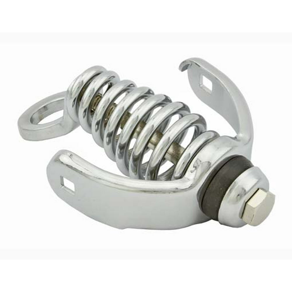 Spring Fork Head Accessory Chrome. Bike fork part, bicycle fork part