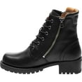 thumbnail image 3 of Harley-Davidson Womens Asher 5.5-Inch Black Leather Motorcycle Boots D84250, 3 of 7