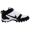 Nike Men's Land Shark Legacy Mid Football Cleat, White/Black, 12.5 D(M) US