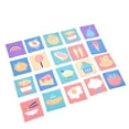 thumbnail image 3 of Soft Food Cards, Educational Reusable Visual Training Activity Toys Early Learning Soft Toys With Storage Bag For Daily Play, 3 of 8