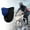blue, variant on 1/2PCS Half Face Mask Breathable Windproof Dustproof Neck Warmer for Bike Motorcycle Racing