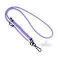 thumbnail image 1 of Cordón para teléfono cruzado con lengüetas ajustables y correa antirrobo para todos los teléfonos. Hebillas metálicas. Cordón universal para el cuello para teléfonos móviles, para mujeres y hombres., 1 of 5