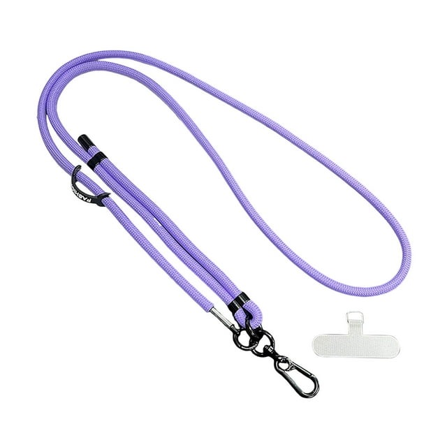 Cordón para teléfono cruzado con lengüetas ajustables y correa antirrobo para todos los teléfonos. Hebillas metálicas. Cordón universal para el cuello para teléfonos móviles, para mujeres y hombres.