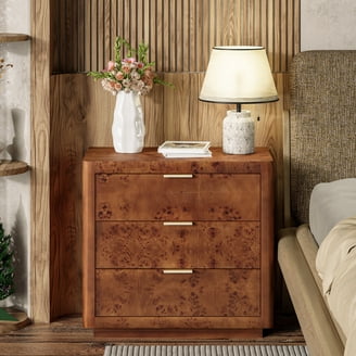 Ashley B520-93 Ridgley Contemporary Dark Brown Thre Drawer