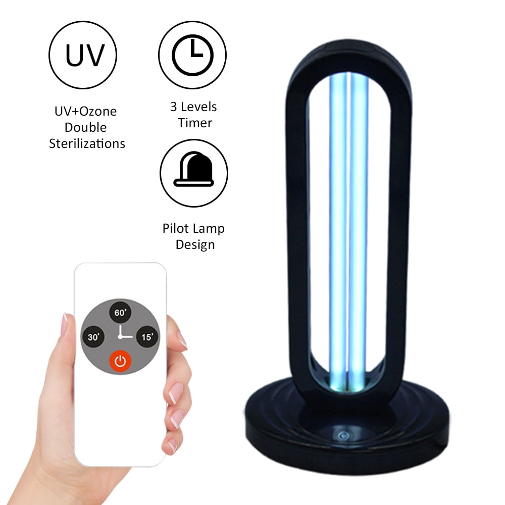 Htovila A C 220 V 38 W 254NM UV+ Timer Light with Remote Control Lamp 3