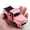 Pink, variant on Red Truck,Red Truck Decor,1/38 Car Model Pull Back Vehicle Model Gifts For Car Enthusiasts Door Can Open,Vintage Truck Decor,Pickup Metal Vehicle for Farmhouse Mini Trucks(Blue)