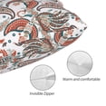 thumbnail image 3 of Pofeuu Paisley Floral Print Polyester Microfiber Plush Pillowcases, Super Soft and Cozy Pillow Case Covers with Envelop Closure（Pillow core not included）-16"x24", 3 of 6