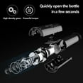 thumbnail image 4 of Electric Wine Bottle Opener with Safe Tin Cutter Automatic Electronic Corkscrew Battery Operated Luxury Wine Opener Kitchen Gadgets for Synthetic Corks and Wooden Corks, 4 of 7