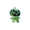 A002- Green, variant on Blue Glitter Pumpkin Squishy Toy with Slow Rising Transparent Design, Single Pack, for Halloween Party Favors, Relaxation Toy