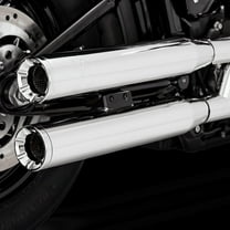 Vance & Hines Eliminator 300 Chrome Slip-On Mufflers (16316)