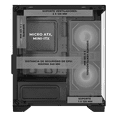 thumbnail image 3 of Gabinete XTREME PC GAMING Crystal Hive Mini Torre 5 Fan ARGB Negro CXT3600BK, 3 of 6