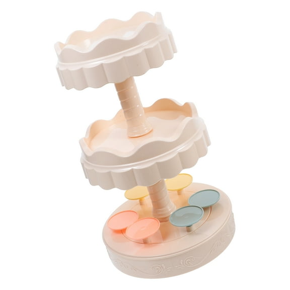 Dessert Machine Automatic Rotating Tray Cupcake Display Tower Cupcake Display Stand Cup Cake Stands for Party