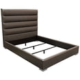 thumbnail image 2 of Diamond Sofa Contemporary Tufted Bed in Elephant Gray (Queen: 91 in. L x 66 in. W x 58 in. H (140 lbs.)), 2 of 5