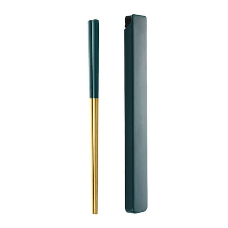 

Bbq Gloves Disposable 2024 Household 304 Creative Net Red Stainless Steel Square Chopsticks Student Travel Creative Portable Single And Double Chopsticks Box