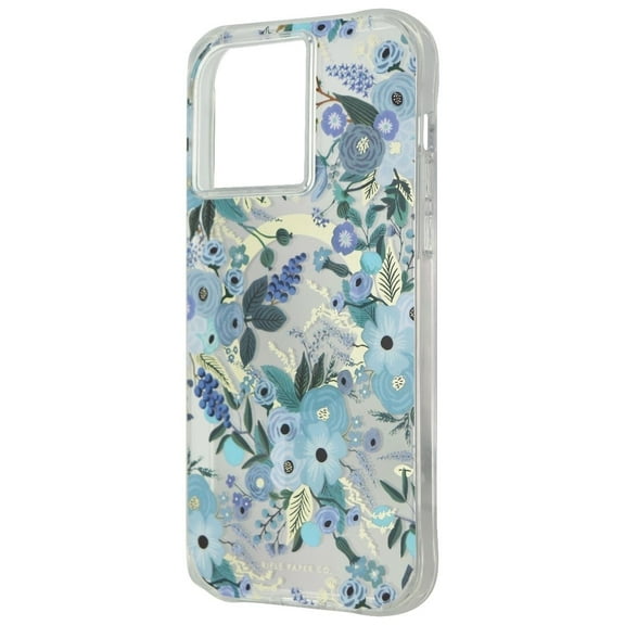 Rifle Paper Co. Case for MagSafe for iPhone 14 Pro Max - Garden Party Blue