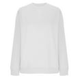 thumbnail image 4 of CONFREE Oversized Sweatshirts For Women Long Sleeve Ladys Sport Sweatshirt Solid Color Soft Spring Fall Clothes Shirts, 4 of 7