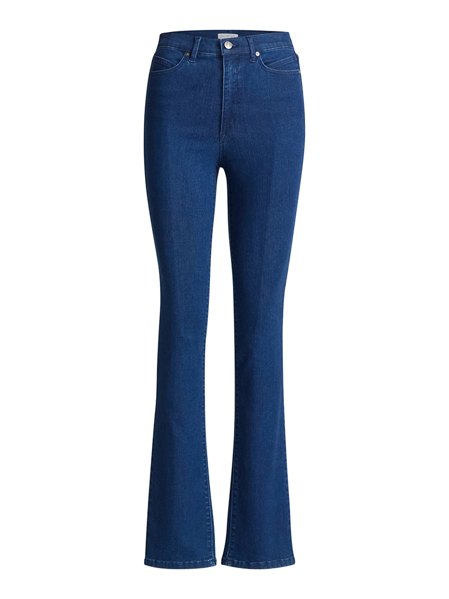 Sofia by Sofia Vergara Women's and Women's Plus Size Marisol Bootcut Curvy Super High Rise Jeans, 30.5", 32.5" and 34.5" Inseams, Sizes 0-28