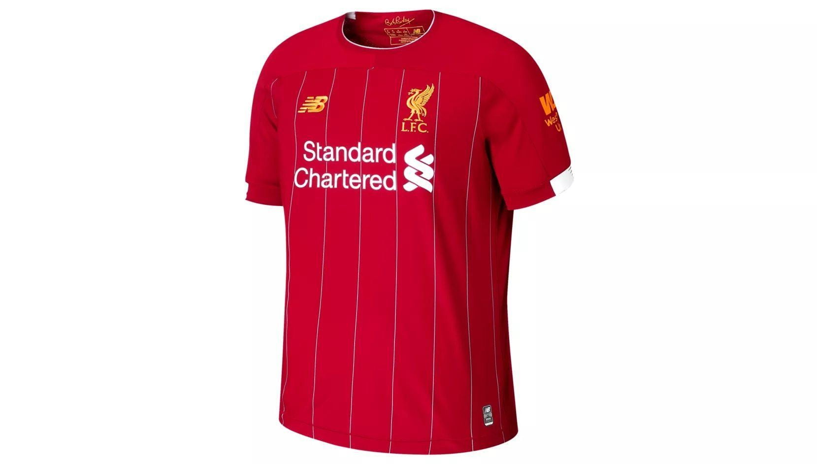 Buy > new balance liverpool home shirt > in stock