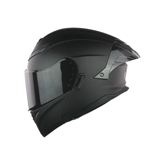 Casco Abatible De Moto Kov Stark Negro Mate Dot