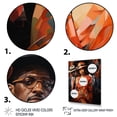 thumbnail image 3 of Designart "Celebrating the Harlem Renaissance I" Harlem Renaissance Floater Framed Canvas Print, 3 of 7