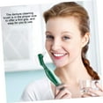 thumbnail image 4 of 3 Pieces Double Head False Toothbrush Denture Cleaning Brushes Cleaning Tool, 4 of 5