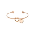thumbnail image 4 of Bracelet with Charm for Women - Personalized Gold Knot Bracelet with Initial - Custom Charm Bracelet - Birthday Gift for Her, 4 of 10