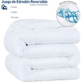 thumbnail image 2 of Edredón Acolchado Bluelander, King Size, Blanco, 2 of 5