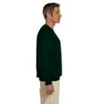 thumbnail image 2 of Hanes Ultimate Cotton Adult Crewneck Sweatshirt, S, Deep Forest, 2 of 7