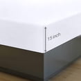 thumbnail image 5 of Sábanas ajustables Utopia Bedding, paquete de 6 unidades, microfibra suave, color blanco, 5 of 5