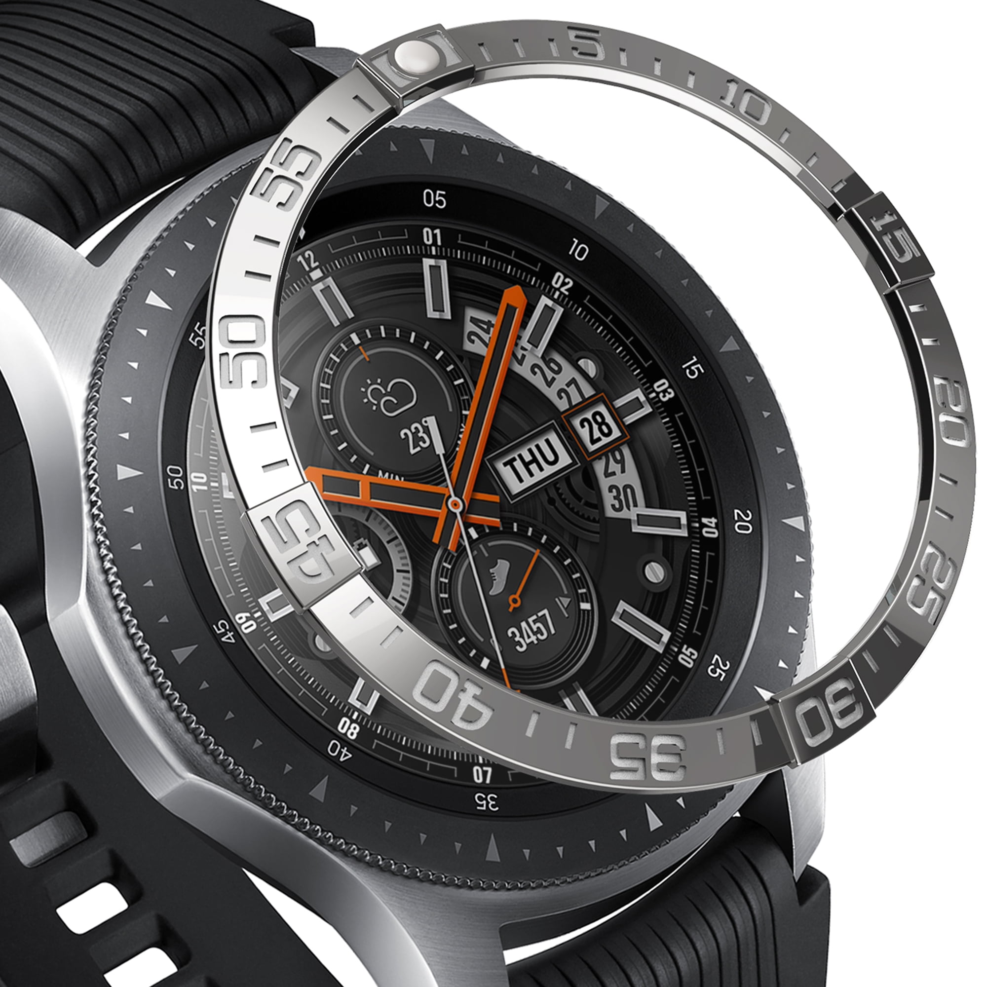 Ringke Bezel Styling for Galaxy Watch 46mm / Galaxy Gear S3 Case, Galaxy Watch 46mm Cover - GW
