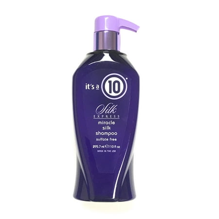 It's A 10 Miracle Silk Shampoo, 10 Oz (Best Smoothing Shampoo For Color Treated Hair)