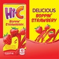HiC 100 Vitamin C Boppin Strawberry Fruit Juice, 6 fl oz, 8 Juice
