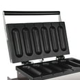 thumbnail image 4 of Hotdog Waffle Maker | Waffle Dog Maker Machine | Commercial Stainless Steel Corn Dog Maker | 6 Pcs Plain Dog Waffles, 4 of 7