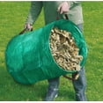 thumbnail image 2 of Bolsa de jardín, bolsa de almacenamiento de hojas de jardinería, bolsa de hoja caduca engrosada verde impermeable, 400l 80 * 80, paquete de 2 piezas, 2 of 4