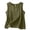 159#Army Green, variant on Cotton Linen Tank Tops for Women Summer Casual Comfy Sleeveless Linen Shirts Loose Lightweight Gauze Cami Light Blue S