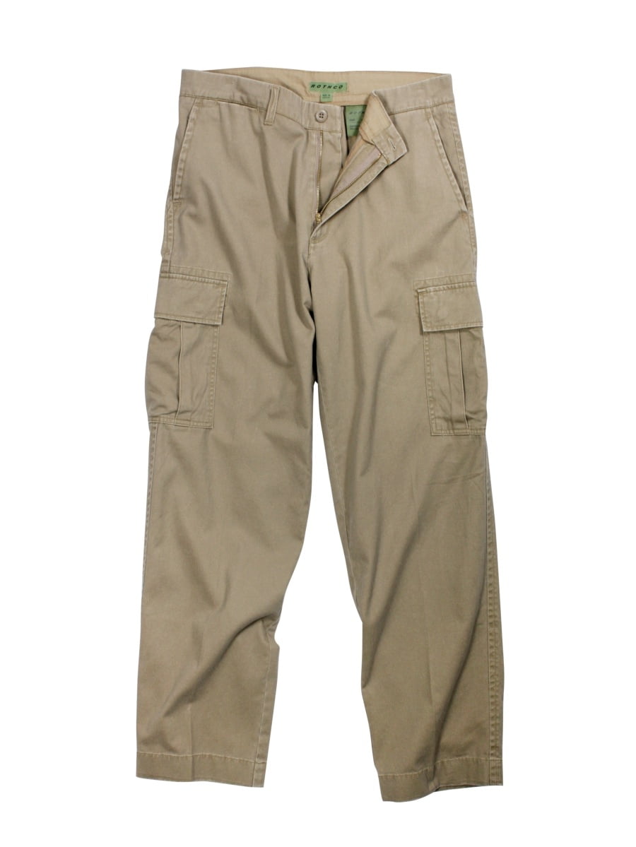 six pocket cargo pants for men