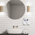 thumbnail image 5 of Jinsinto Silicone Toothbrush Holder Toothpaste Razor Holder Bathroom Organizer Storage Wall Mounted Small Toiletry Items，2 Pcs (White x2), 5 of 5