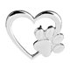 thumbnail image 1 of Fashion Dog Print Cut Out Accesorios de Ropa Broche Bufandas Accesorios para Bolsos, 1 of 2