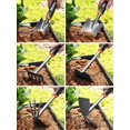 thumbnail image 2 of Gardening Tools,4 Pieces Adult Garden Tools, Lengthen Ergonomic Handles, with Shovels, Hand Rake, Manual Weeders, Hoe, 2 of 5
