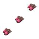 thumbnail image 4 of Qarigey Zapatillas de casa Suministros de invierno Zapato cálido Impermeable Base gruesa Zapatos de fondo Hombre Mujer Rosa roja 25 (35-36) Type1 NO1, 4 of 6