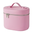 thumbnail image 2 of Neceser de maquillaje Lestikave, impermeable, piel sintética, color rosa, 2 of 6