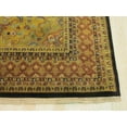 thumbnail image 2 of Hand-knotted New Zealand Wool Black Transitional Oriental Polonaise Rug, 2 of 3