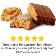 think! High Protein Bars, Creamy Peanut Butter, 2.1 oz Bar, 10 Count