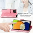 thumbnail image 6 of for Samsung Galaxy A03 Wallet Case, 3D Butterfly Flower PU Leather with Credit Card Slots Holder Magnetic Closure Folio Phone Cover for Samsung Galaxy A03 Rhinestone Pink, 6 of 18