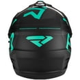 FXR Torque X Team Helmet W/ Elec. Shield and Sun Shade Black / Mint XS