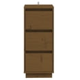 thumbnail image 2 of vidaXL Buffets 2 pcs Brun Miel 32x34x75 cm Pin Massif, 2 of 5