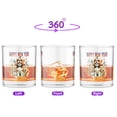 thumbnail image 2 of Happy New Year with Cavalier King Charles Spaniel Fireworks Holiday Xmas Winter 2025 11oz Whiskey Glass Mug Dog Lover Gifts Whiskey Cocktail Glasses Cup - 00025, 2 of 5