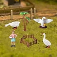 thumbnail image 1 of de Animales de Granja de Jardín de Hada Juguetes Educativos para Edades Temprana Colección de Escenas de Guardián, Decoracione D , D D CUTICAT Juguetes de figuras de granja, 1 of 7