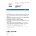 thumbnail image 2 of Oil Filter - Compatible with 1994 - 1997 Ford Thunderbird 4.6L V8 1995 1996, 2 of 2