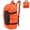 Orange, variant on Rock Climbing Rope Kit Bag, Folding Shoulder Strap Tarp for Outdoor Camping Hiking, 56.7 inches / 144 cm Large Capacity Cord Storage Backpack (Black)
